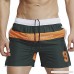 SUPERBODY Mens Summer Beach Shorts Quick Dry Water Causal Swim wear Surf Board Trunk with Mesh Liner Pockets Green B07BWD83CG